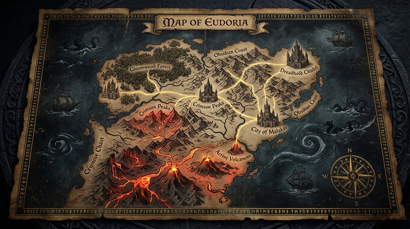 World Map of Eudoria