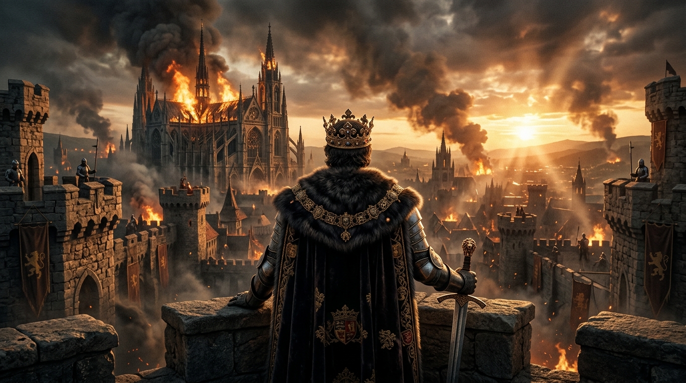 A KING DEMANDED MORE.